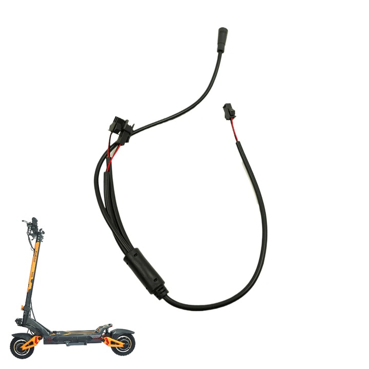 Кабел за ляв мигач INOPARTS 45см черен за електрически скутер KuKirin G3 PRO