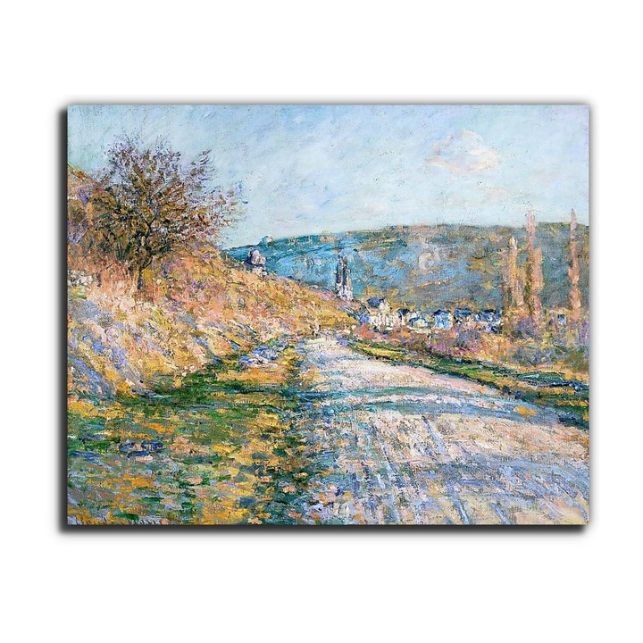 Claude Monet: Út Vétheuil-ba (1879), vászonkép, 150x120