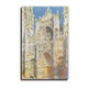 Képáruház Claude Monet: A Rouen-i katedrális, napsütésben (1894), vászonkép, 25x40