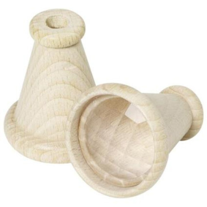 Jucarie set 2x ochi de libelula, lemn, diametru 44 x 53 h mm, Goki