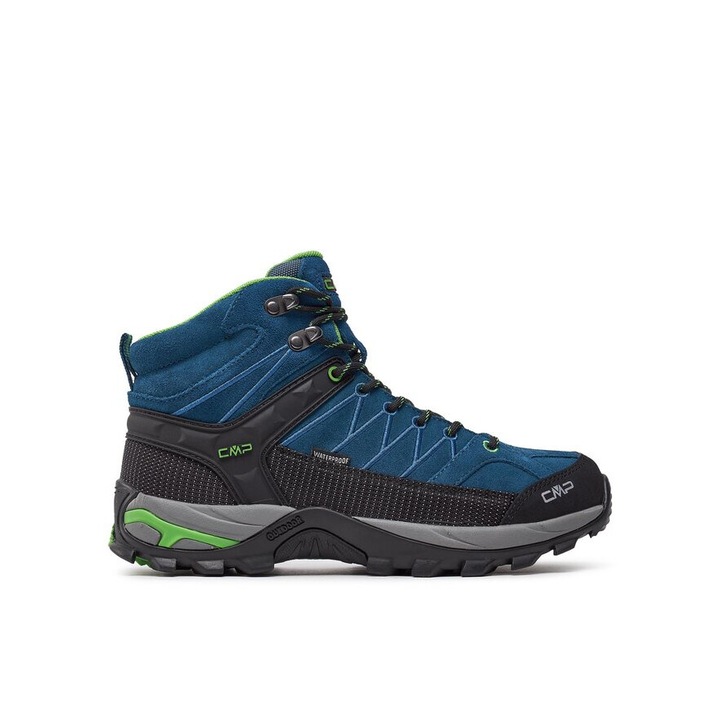 Ghete trekking barbati, CMP, 12563, Piele naturala, Gri, 45 EU