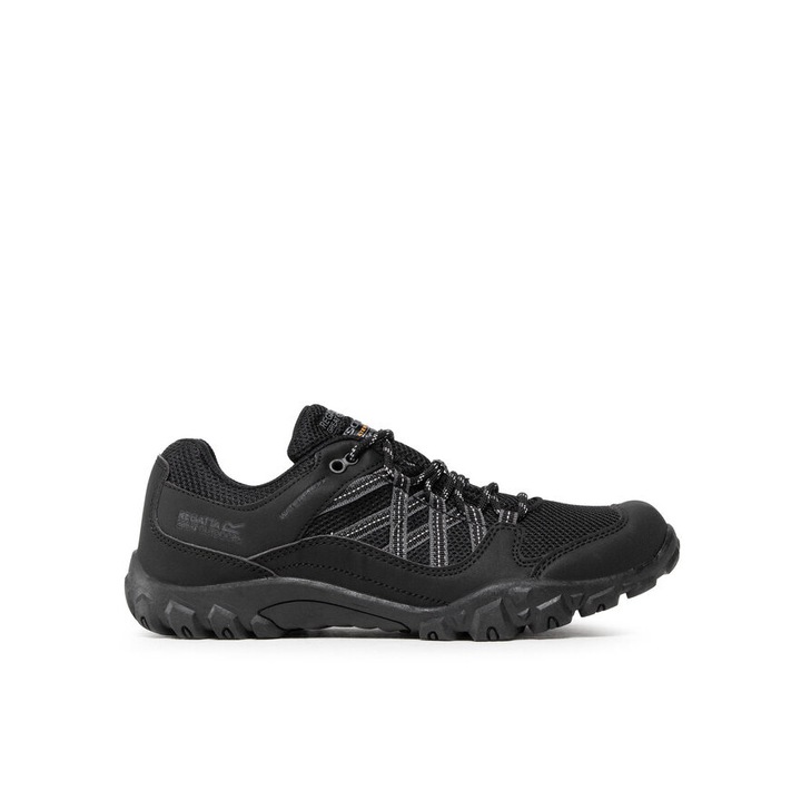 Férfi trekking bakancs, Regatta, 23671, Eco-bőr, Fekete