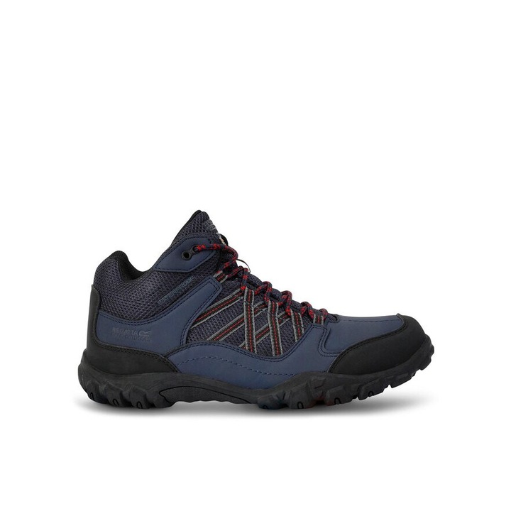 Férfi túrabakancs, Regatta, 79245, Ekobőr, Sötétkék