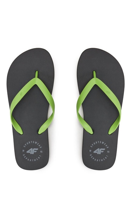 Мъжки чехли, 83763, 4F, синтетични, жълти