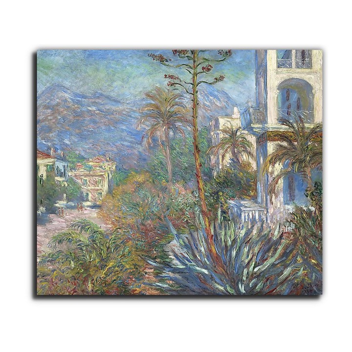 Claude Monet: Bordighera házai (1884), vászonkép, 150x130