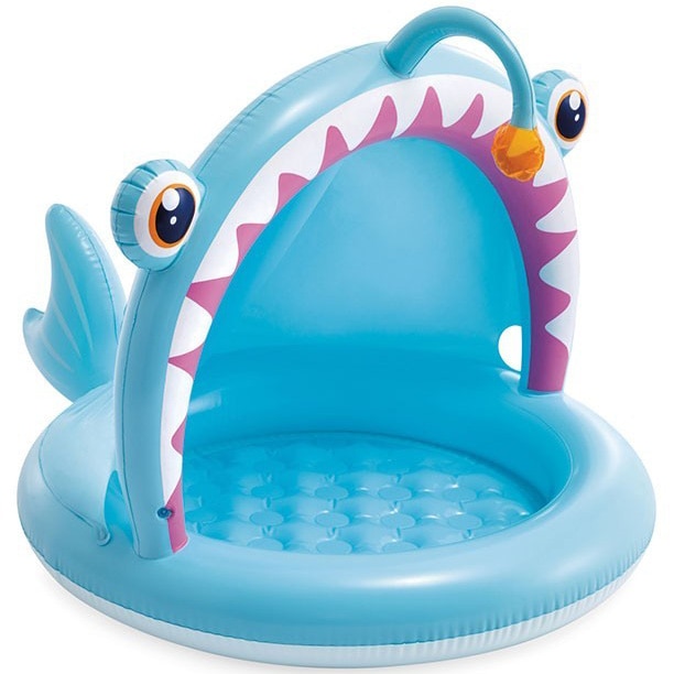 Piscina gonflabila Intex Baby - Peste, 127 x 102 x 86 cm