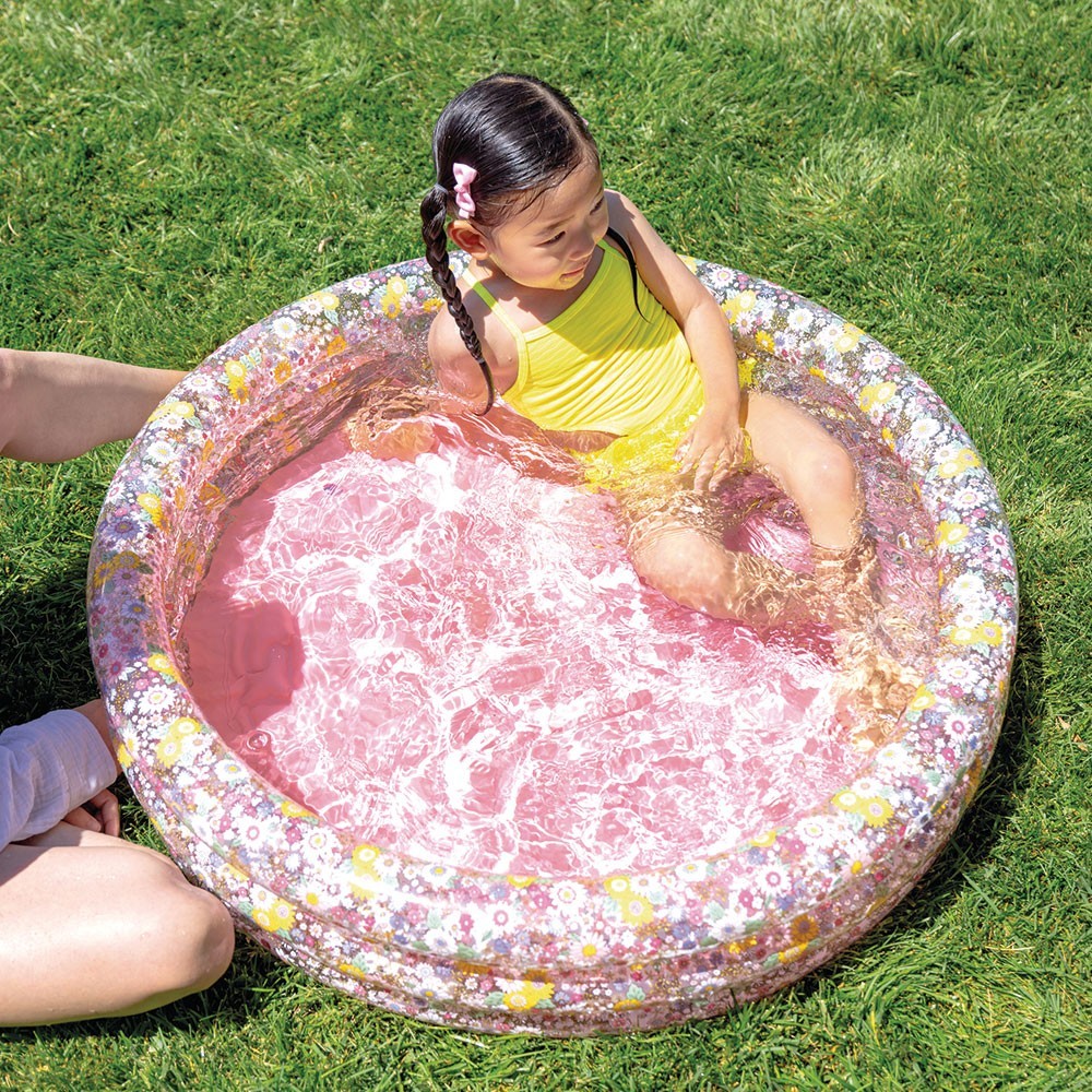 Piscina gonflabila Intex Baby - Sweet Blossom, 86 x 25 cm - eMAG.ro