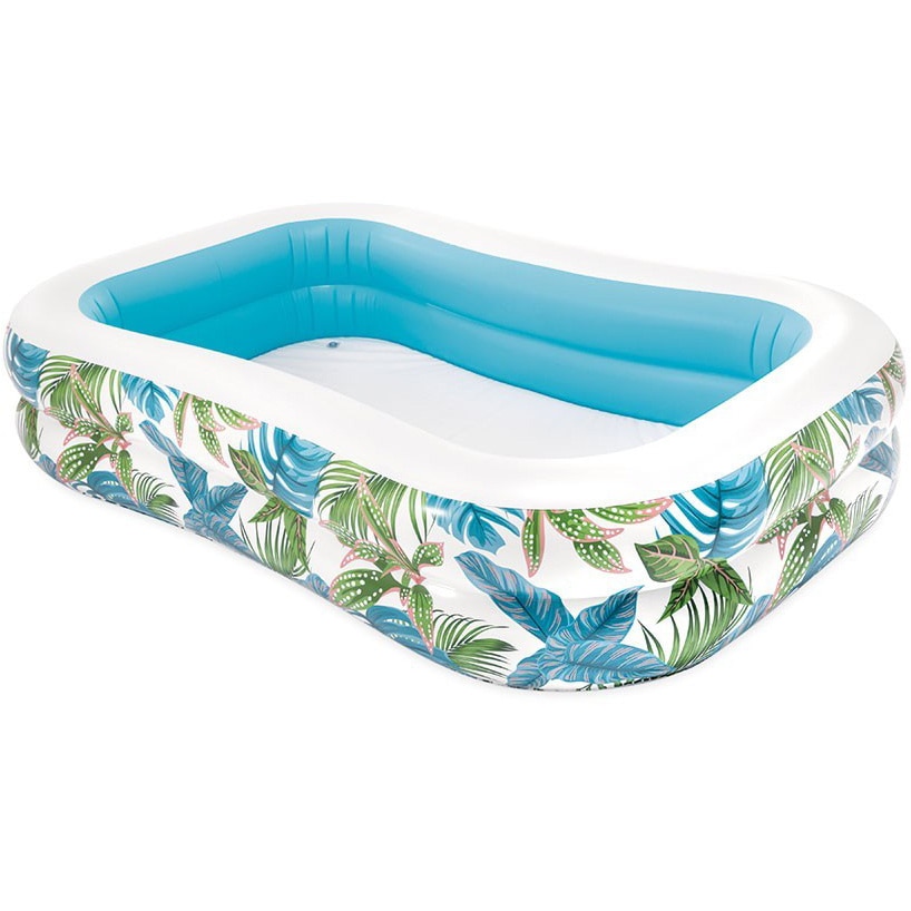 Piscina gonflabila Intex Swim Center™ Family Pool - Tropical, 229 x 152 x 48 cm