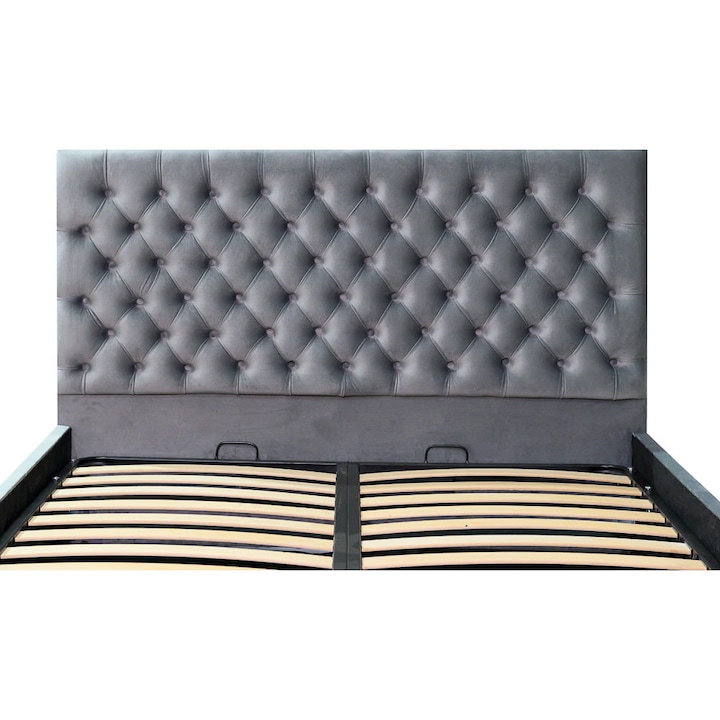 Tablie pat Texas, dimensiune 190*120cm, gri deschis