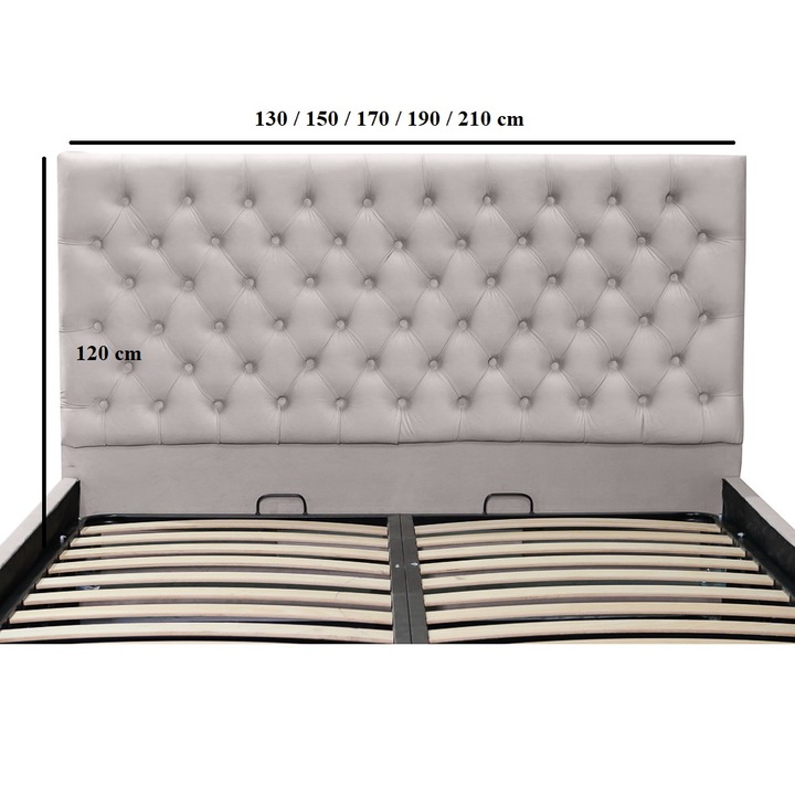 Tablie pat Texas, dimensiune 150*120cm, albastru