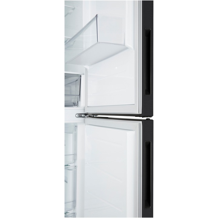 Combina frigorifica GBV22NCBEP, 387 l, No Frost, NatureFRESH, DoorCooling+, LinearCooling, Clasa B, H 203 cm, Negru