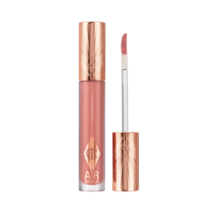 Матово течно червило Airbrush Flawless Lip Blur Charlotte Tilbury, Pillow Talk Blur, 6,8 ml