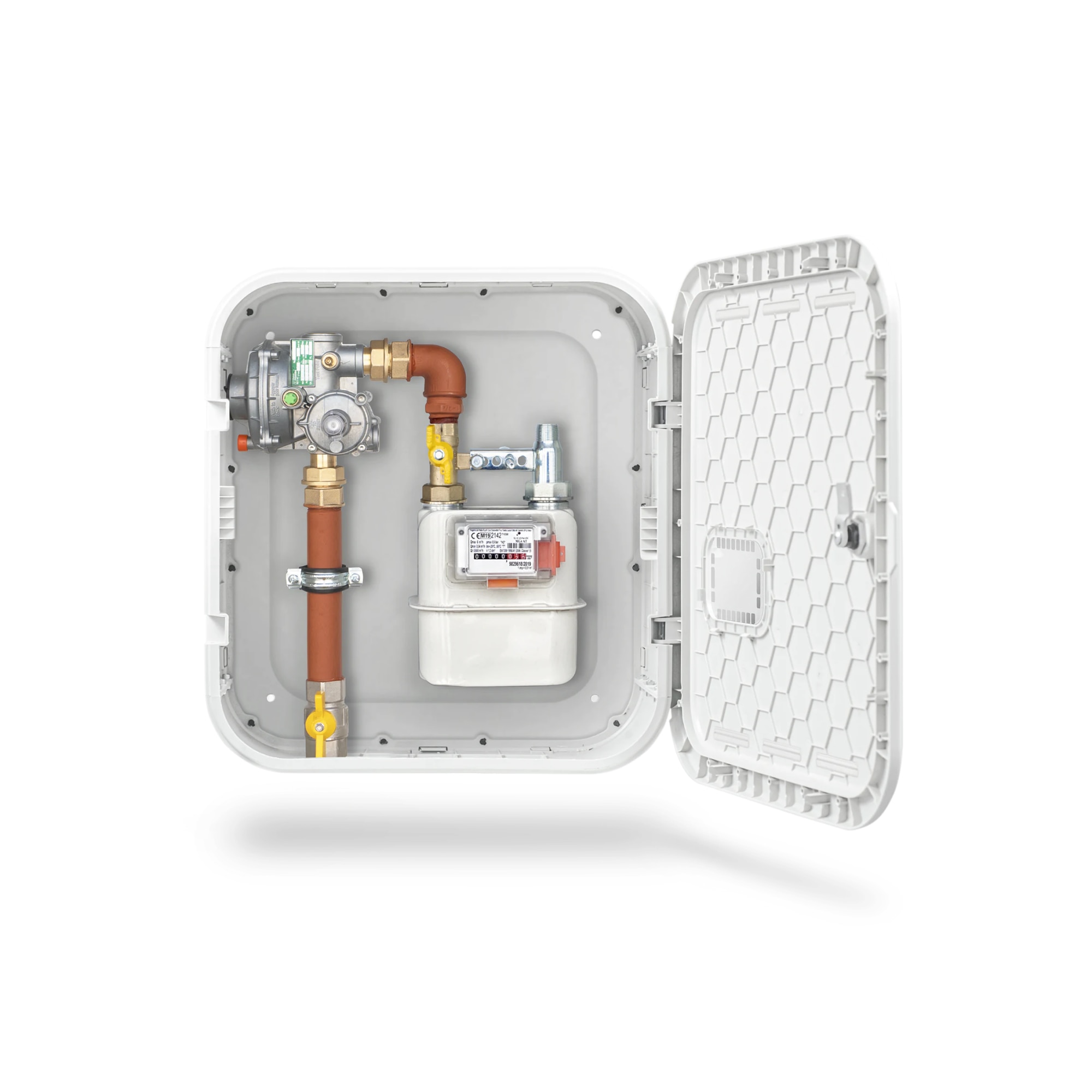 Firida / Cutie de contor de gaz G4 compozit neechipata