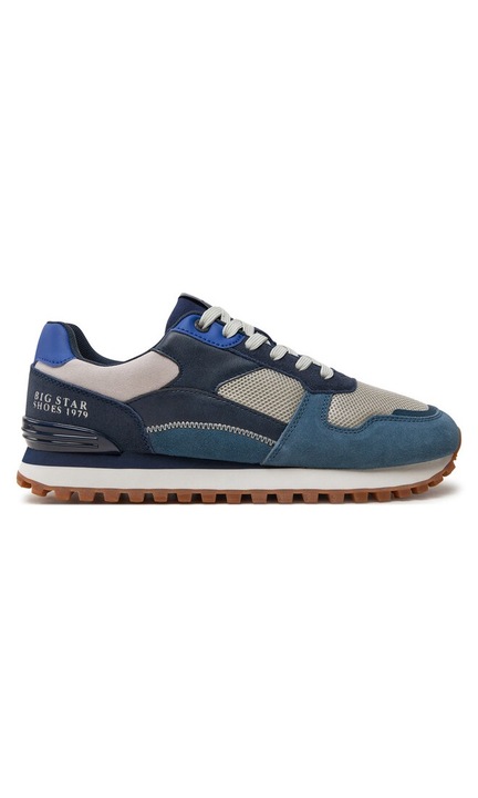 Pantofi barbati, BIG STAR SHOES, 81627, Piele naturala, Bleumarin, 46 EU