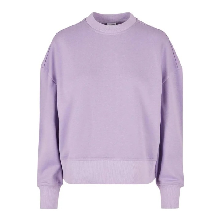 Urban Classics Girls Hoodie, Dusty Lilac 140 CM