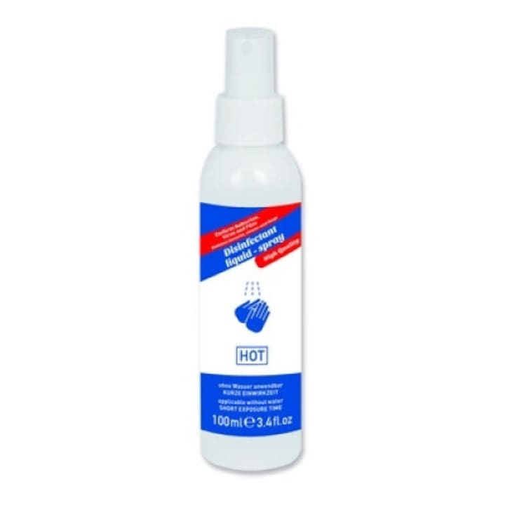 Spray dezinfectant pentru maini, Hot, 100 ml, alcool
