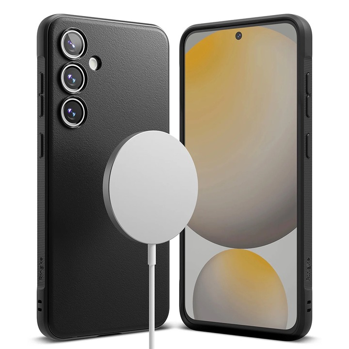 Husa pentru Samsung Galaxy S24 FE Ringke Onyx compatibila MagSafe - Negru mat