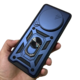 Противоударно покритие с пръстен и магнит съвместимо с Xiaomi Redmi 14C, Military Blue
