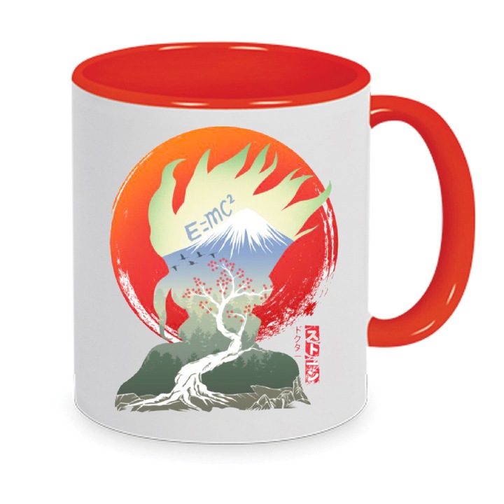 Cana Dr. Stone World Stones, Chn, ceramica, 330 ml, multicolor