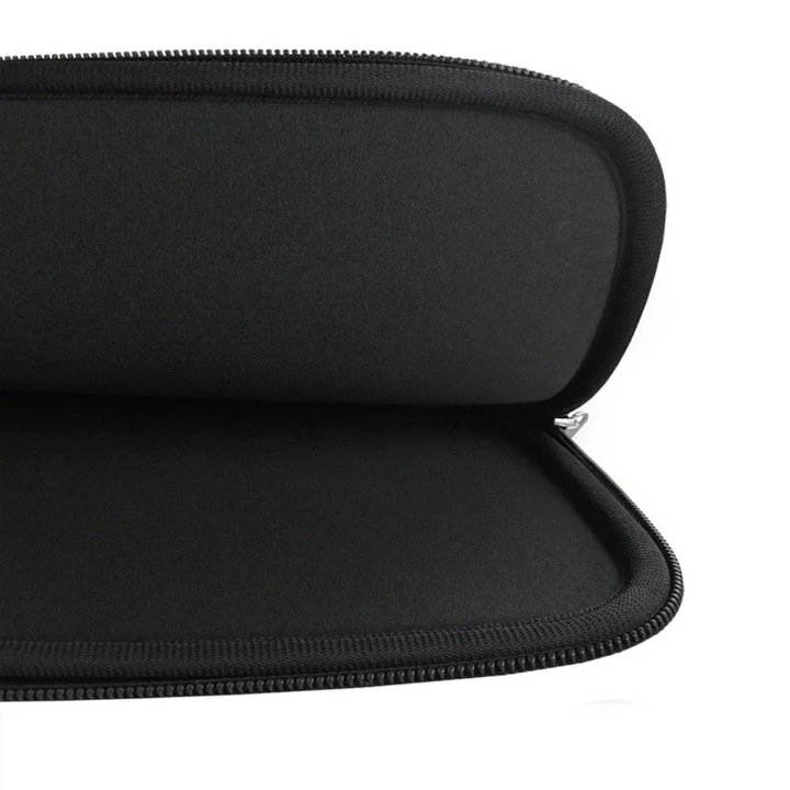 Husa de Protectie MacBook Air/Pro 16 inch, Compatibila cu Alte Laptopuri, Impermeabila, Material Neopren, Interior Poliester, Fermoar Rezistent, 1 Compartiment Exterior, Slim si Usoara, Albastru