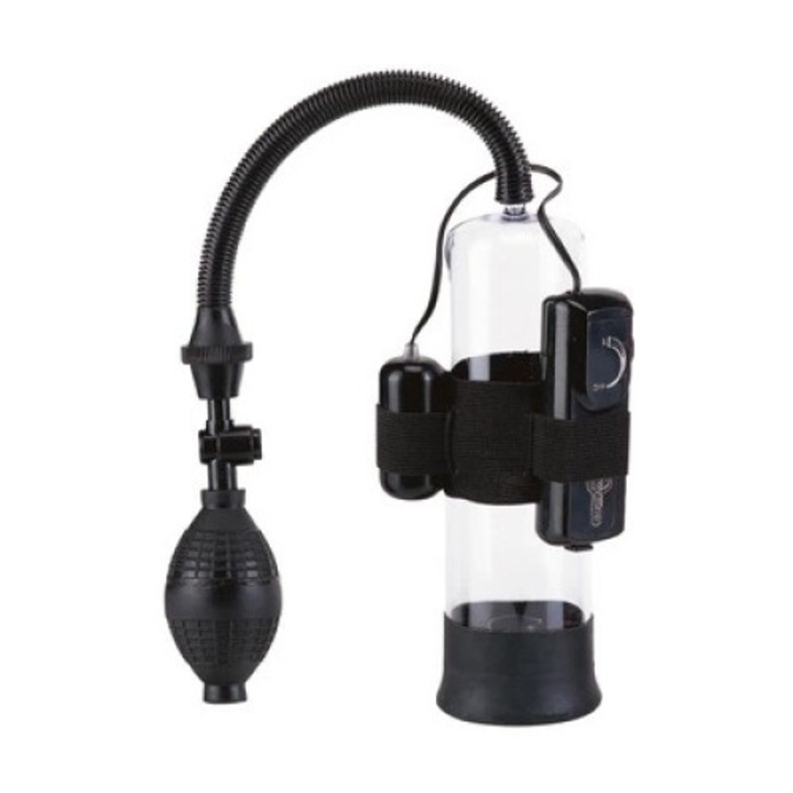 Силова секс помпа, Seven Creations, с подвижно бутало, бързо освобождаващ клапан