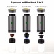 Espressor Portabil de cafea cu Mod Incalzire apa - compatibil cu Capsule Nespresso, Dolce Gusto, Tchibo etc., Cafea Macinata sau Ciocolata calda