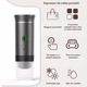 Espressor Portabil de cafea cu Mod Incalzire apa - compatibil cu Capsule Nespresso, Dolce Gusto, Tchibo etc., Cafea Macinata sau Ciocolata calda