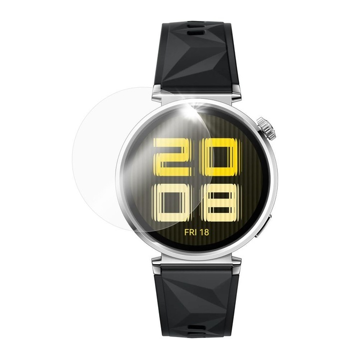 Folie de protectie din sticla pentru smartwatch, FIXED, Huawei GT 5 41mm, transparent
