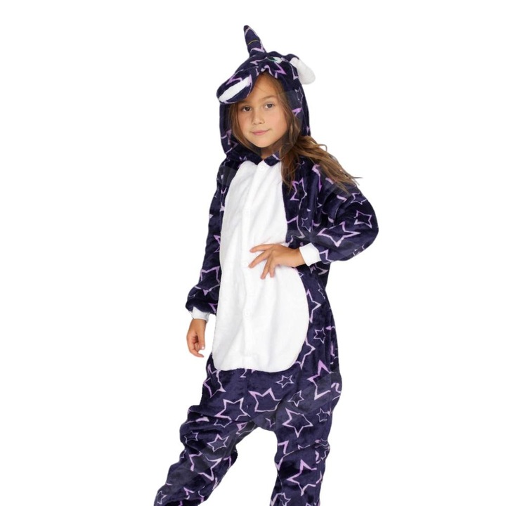 Onesie Kigurumi Pajamas Costume Unicorn Star Gem