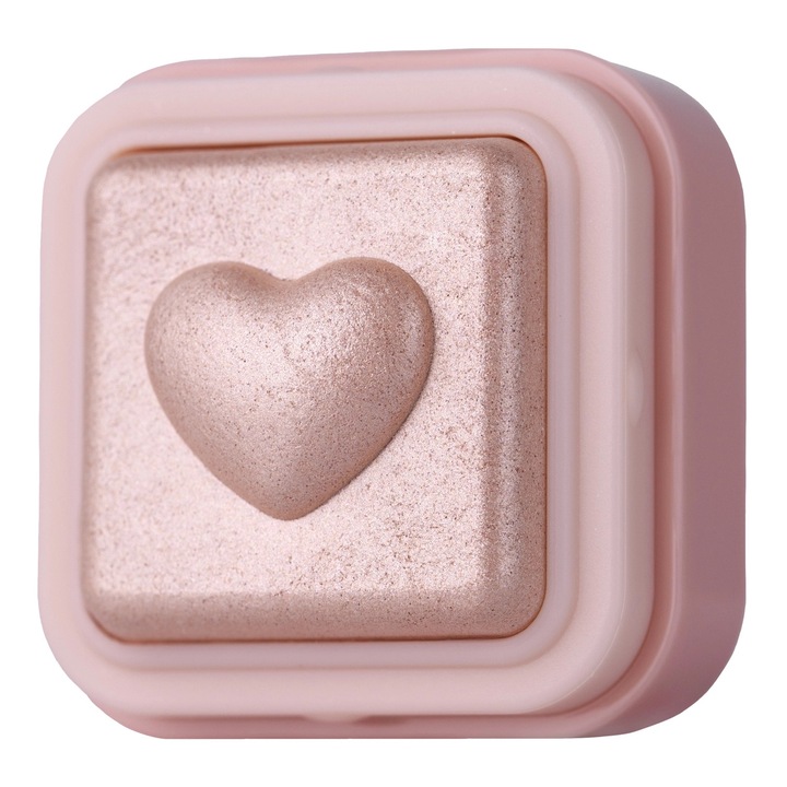 Осветител, Colorgram, Milk Bling Heartlighter, 4g - #01 Peach Heart