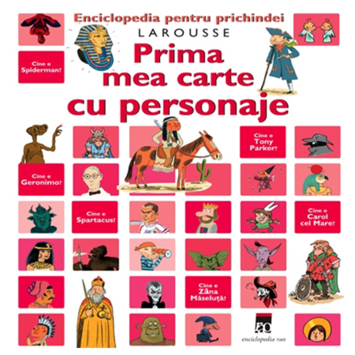 Prima mea carte cu personaje - Enciclopedia Pentru Prichindei