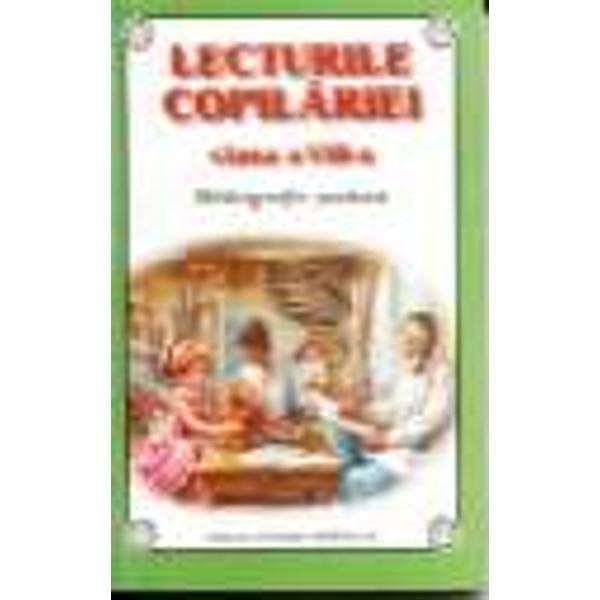 LECTURILE COPILARIEI cls. a 8