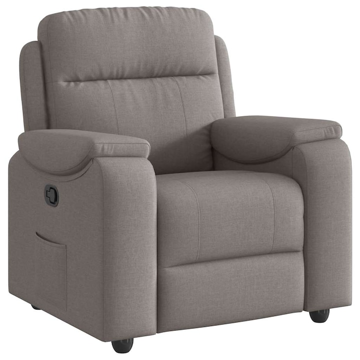VidaXL tópszínű szövet dönthető fotel 23 kg 4015687