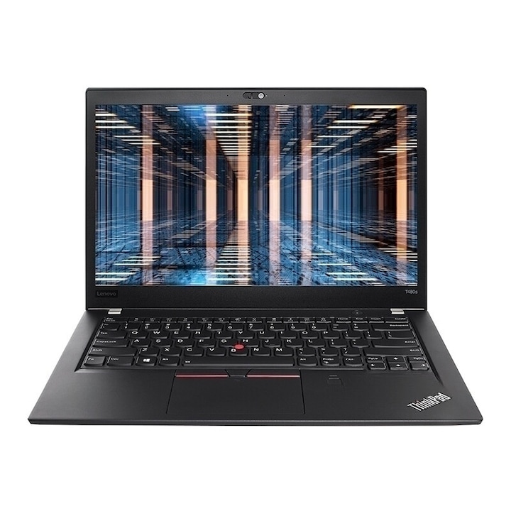 Лаптоп Lenovo ThinkPad T480S с процесор Intel Core i7-8550U, 1.8 GHz, 14-инчов, OLED, 16 GB, 512 GB SSD, Intel UHD Graphics