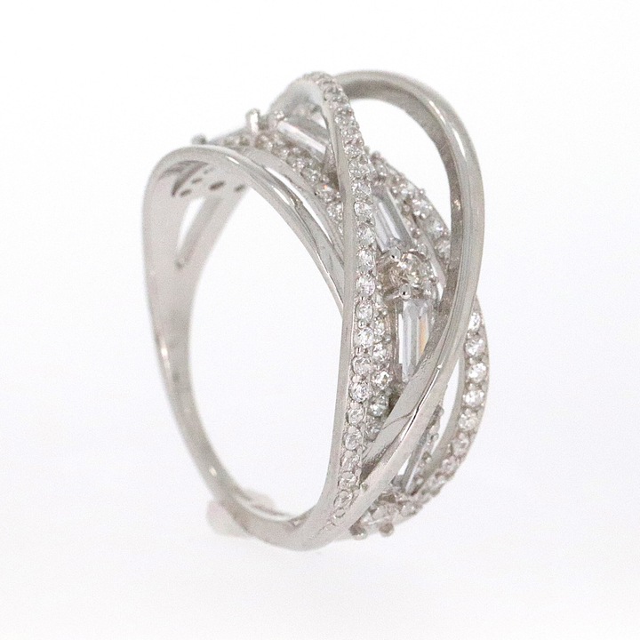 Inel din argint 925 cu zirconiu Model 24B02105