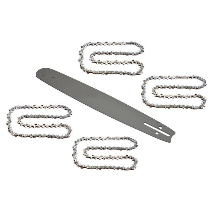 Lama de ghidaj 38 cm 1, 5 mm 0 "325" 64 + lant pentru drujba (4 bucati) set de Matrix Einhell Brast Scheppach