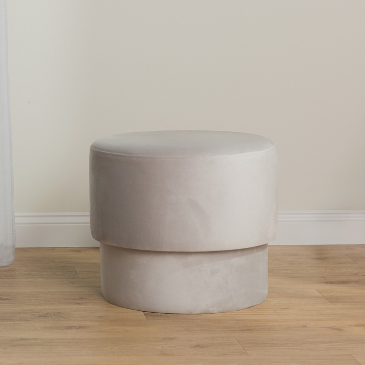 SHALOMA табуретка, Сив, 38 см