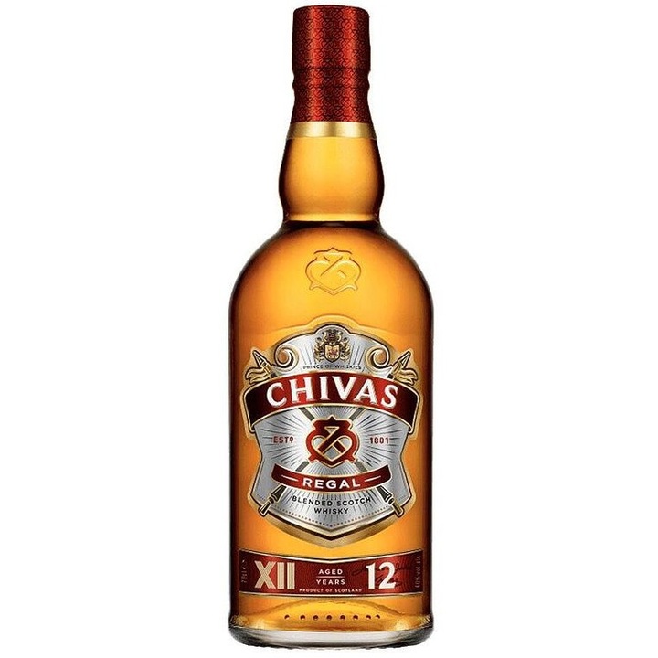 Уиски Chivas Regal 12YO, Blended 40%, 0.7l