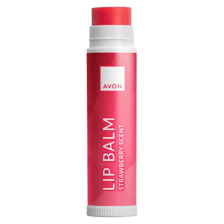 Балсам за устни Avon, Strawberry scent, SPF 15, 4 g