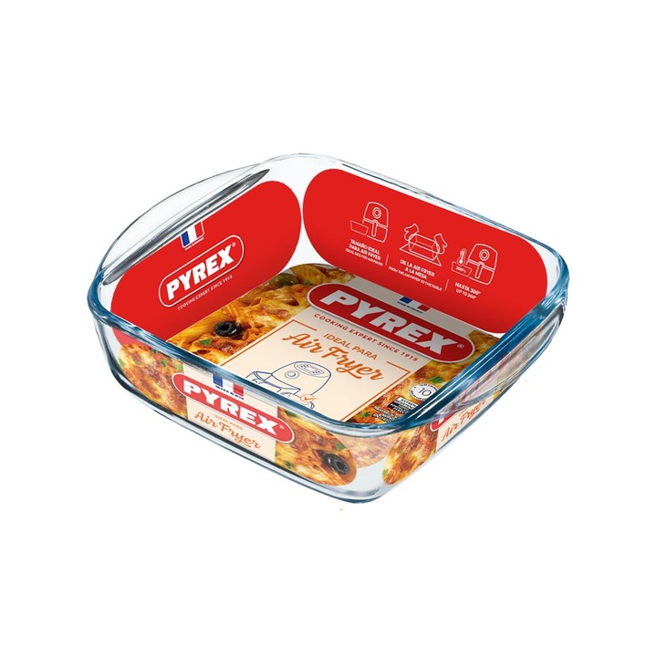 Купа, Pyrex, Термоустойчива, Боросиликатно стъкло, 7 l, прозрачна