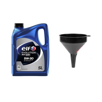 Set ulei motor 5L ELF 900 SXR 5W30 + palnie 10cm Set ulei motor 5L ELF 900 SXR 5W30 + palnie 10cm