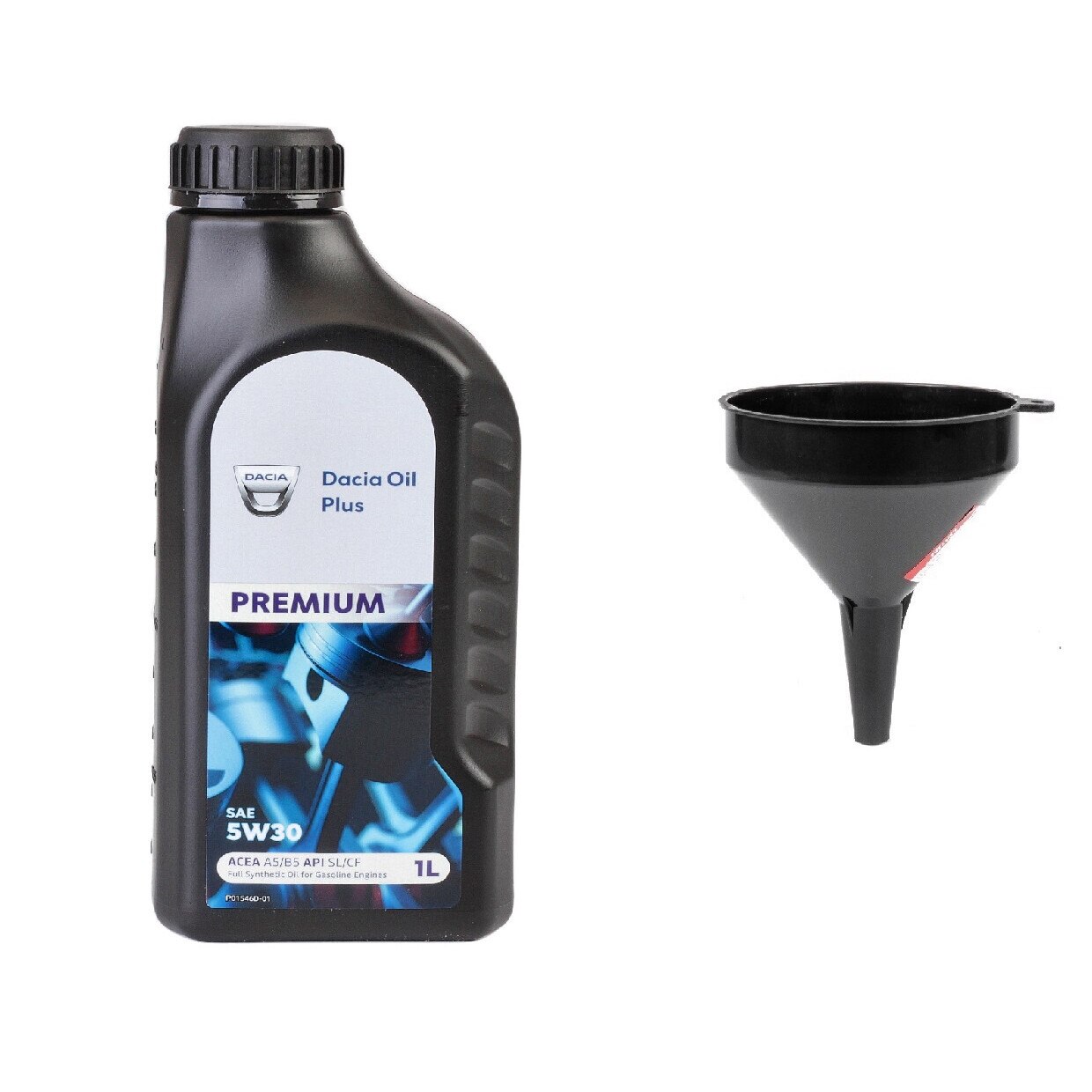 Set ulei motor 1L Dacia-benzina 5W30 + palnie 10cm