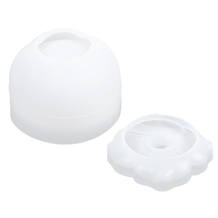 Forme prajituri, Enforose, set forme dovleac din silicon pentru rasina, 3.3x3.9 inch, multicolor