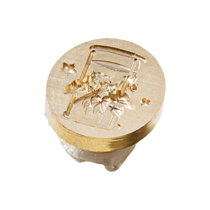 Viasz forma, 2,5x3 cm, arany