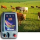 Villanypásztor gazdaságok számára, nagy teljesítményű, háromszoros tápegységgel, digitális kijelzővel, időjárásálló