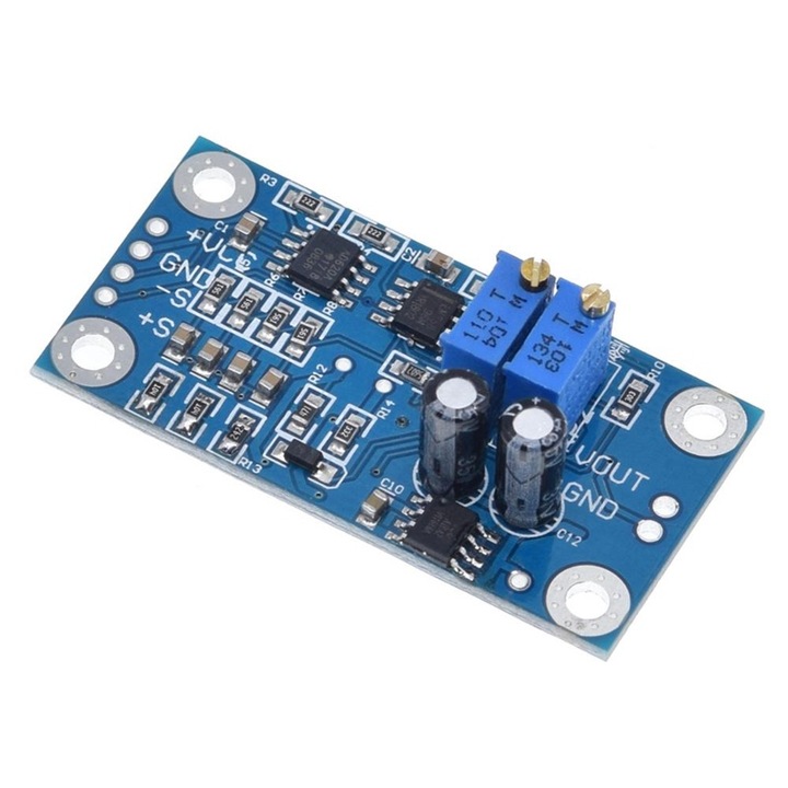 Modul amplificator de semnal AD620 Microvolt/MV, DC 3-12V