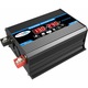 12V 220V 4000W inverter távirányítóval és 2 db AC csatlakozóval autóhoz