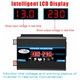 12V 220V 4000W inverter távirányítóval és 2 db AC csatlakozóval autóhoz