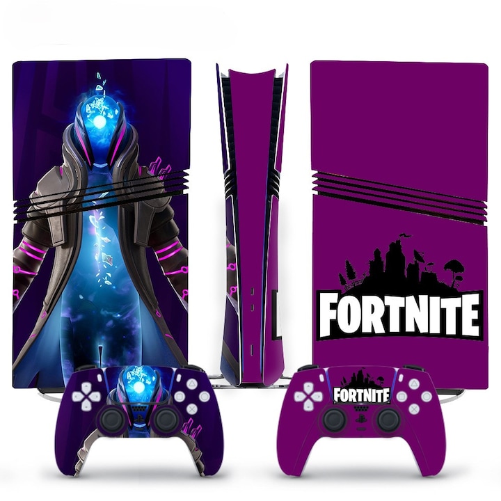 PlayStation 5 Pro Fortnite konzol matrica/skin