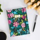 Agenda academica 2024-2025, Enforose, coperta tare, design flori colorate, 21.7x15.8cm, set 1 buc.
